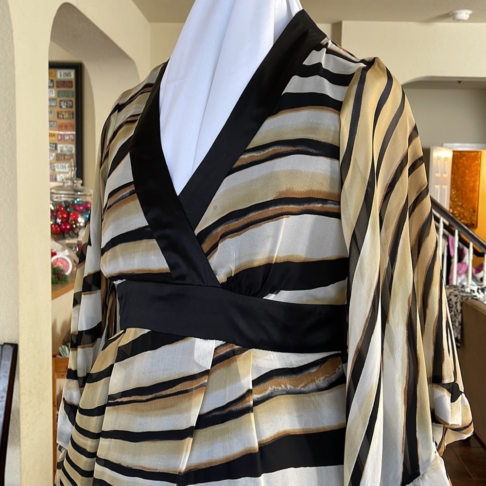 Animal print party dress